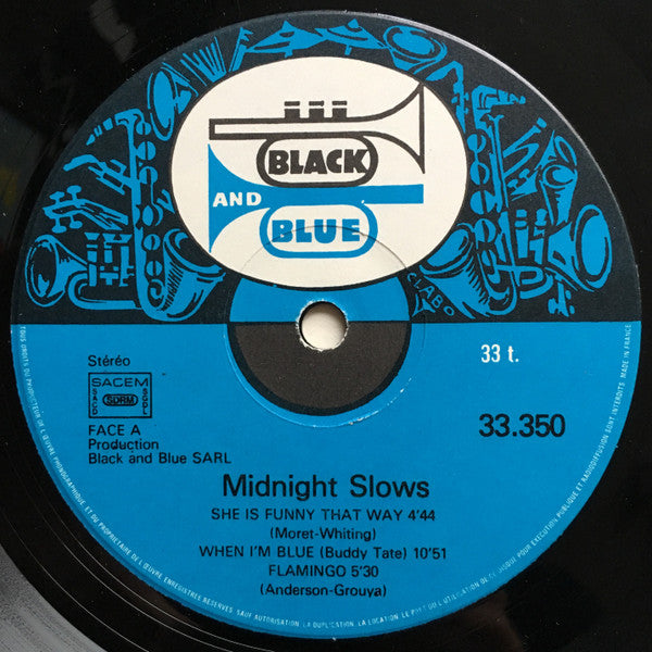 Milt Buckner, Buddy Tate, Arnett Cobb : Midnight Slows (Special) (2xLP, Comp, Gat)