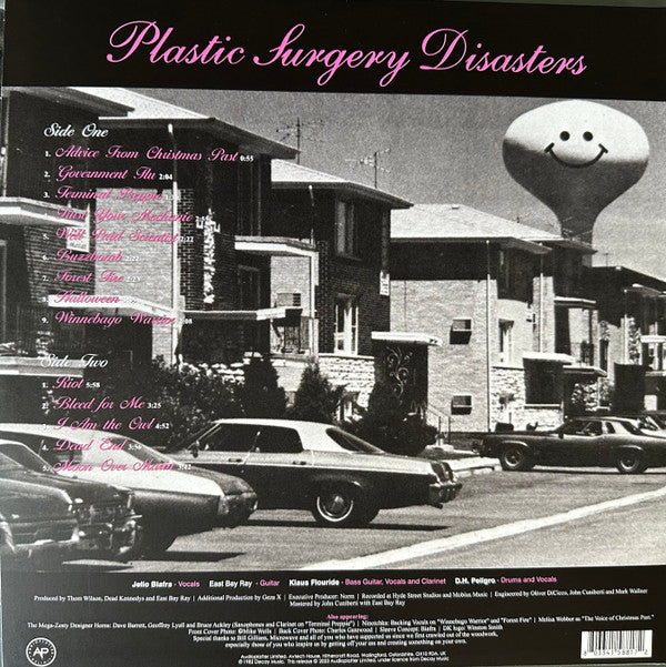 Dead Kennedys : Plastic Surgery Disasters (LP, Album, RE, RM, Tra)