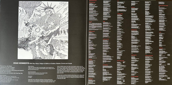 Dead Kennedys : Bedtime For Democracy (LP, Album, RE, RM, Whi)