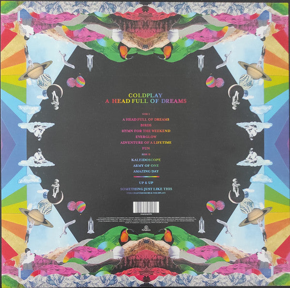 Coldplay : A Head Full Of Dreams (LP, Album, Ltd, RE, Rec)