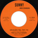 Tiny's Little Friends : God Bless You, Tiny Tim / We Want Him (Tiny Tim) (7", Single)