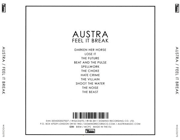 Austra : Feel It Break (CD, Album)