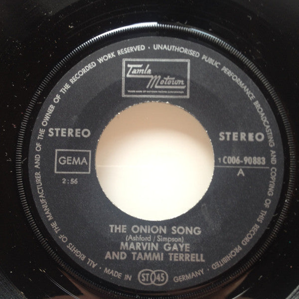 Marvin Gaye & Tammi Terrell : The Onion Song (7", Single)