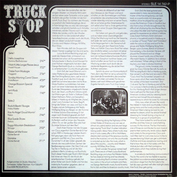 Truck Stop (2) : Truck-Stop (LP, Album)