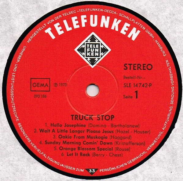 Truck Stop (2) : Truck-Stop (LP, Album)