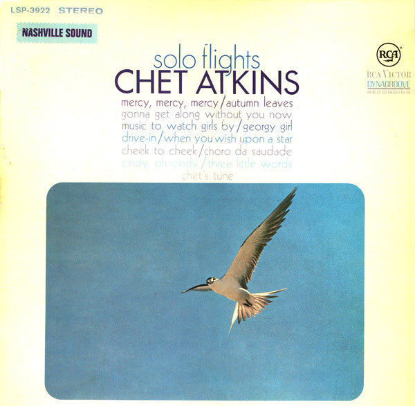 Chet Atkins : Solo Flights (LP, Album)