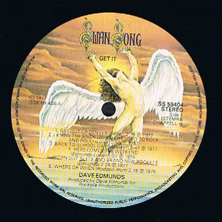 Dave Edmunds : Get It (LP, Album)