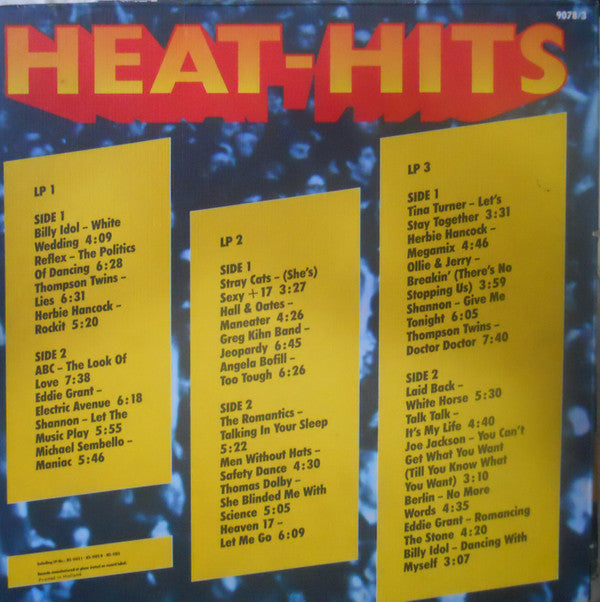 Various : Heat-Hits (3xLP, Comp + Box)