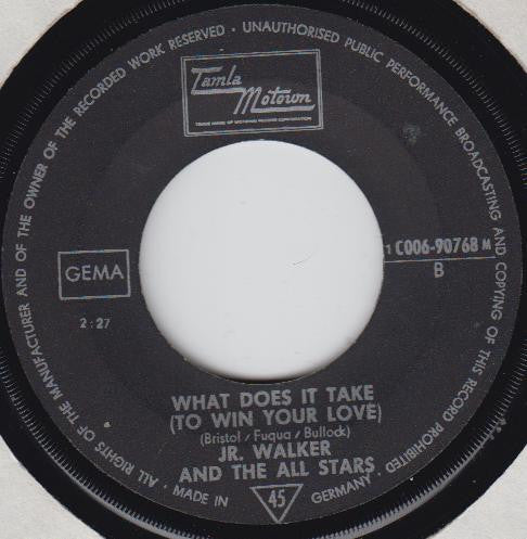 Junior Walker & The All Stars : These Eyes / What Does It Take (To Win Your Love) (7", Single)