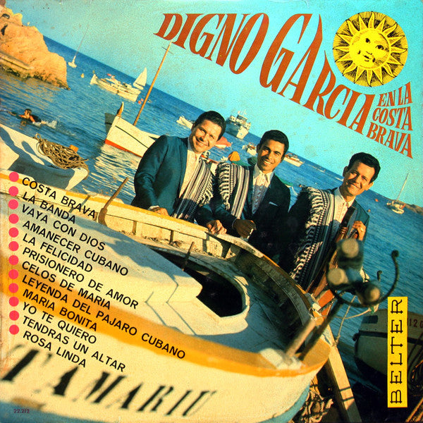 Digno Garcia : Digno Garcia En La Costa Brava (LP, Album)