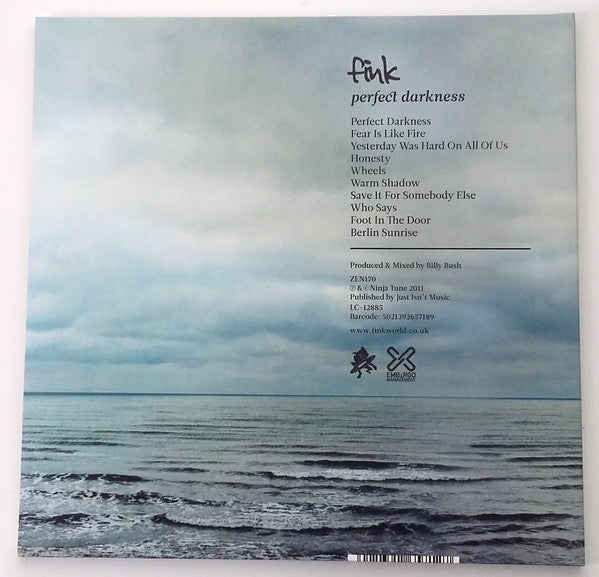 Fink : Perfect Darkness (LP, Album, Ltd, Gat)