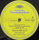 Pyotr Ilyich Tchaikovsky – Christian Ferras · Herbert von Karajan - Berliner Philharmoniker : Violinkonzert D-dur Op. 35 / Capriccio Italien Op. 45 (LP, RP)