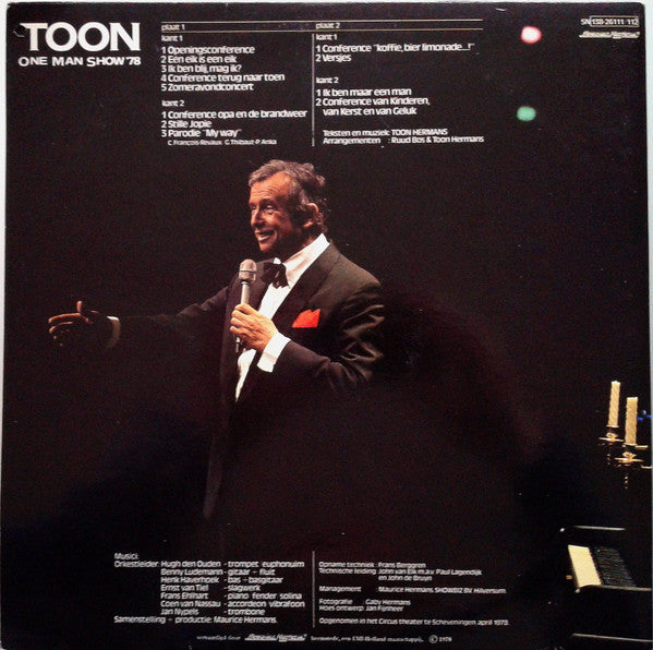 Toon Hermans : One Man Show '78 (2xLP, Album)
