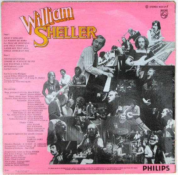 William Sheller : William Sheller (LP, Album)