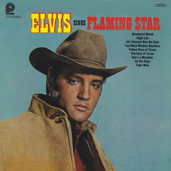 Elvis Presley : Elvis Sings Flaming Star (LP, Album, RE, Gol)