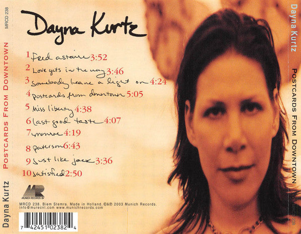 Dayna Kurtz : Postcards From Downtown (CD, Album)