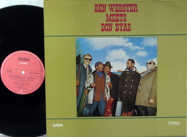 Ben Webster Meets Don Byas : Ben Webster Meets Don Byas (LP, Album, Gat)