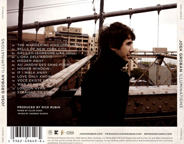 Josh Groban : Illuminations (CD, Album)