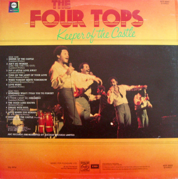 The Four Tops* : Keeper Of The Castle (LP, Album, RE)