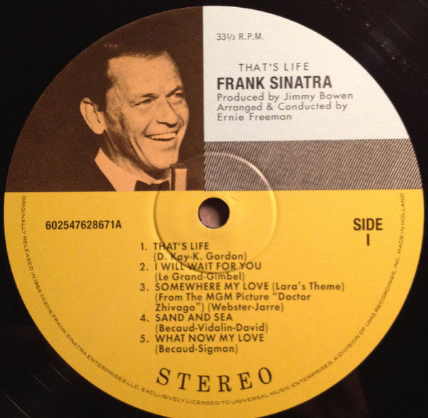 Frank Sinatra - That's Life (LP) - Discords.nl
