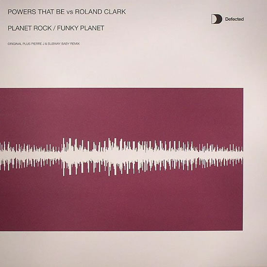 Powers That Be vs Roland Clark - Planet Rock / Funky Planet (12" Tweedehands) - Discords.nl