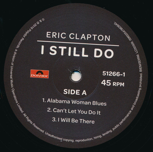 Eric Clapton - I Still Do (LP) - Discords.nl