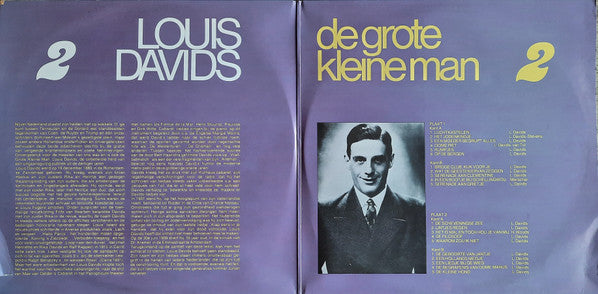 Louis Davids - De Grote Kleine Man 2 (LP Tweedehands) - Discords.nl