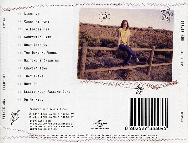 Stevie Ann - Light Up (CD Tweedehands) - Discords.nl