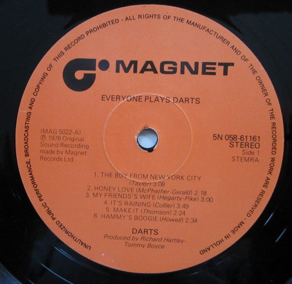 Darts - Everyone Plays Darts (LP Tweedehands) - Discords.nl