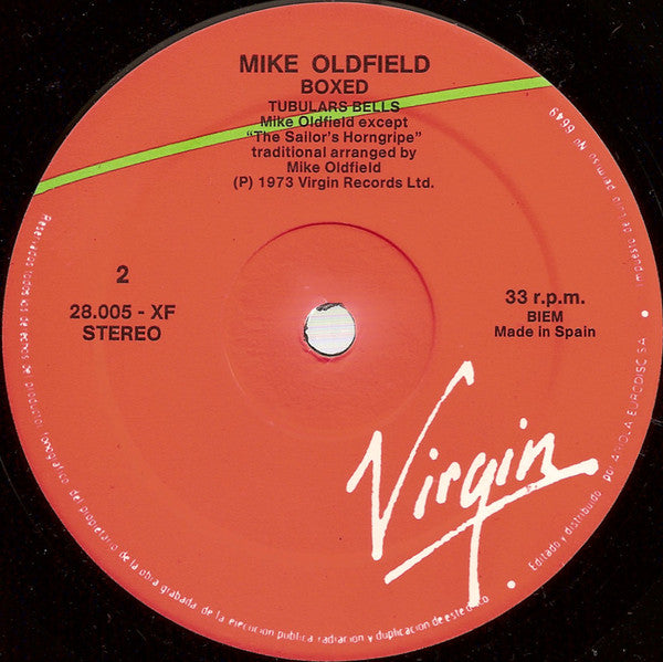 Mike Oldfield : Boxed (Box, Comp, RP + LP, Album + LP, Album + LP, Album )