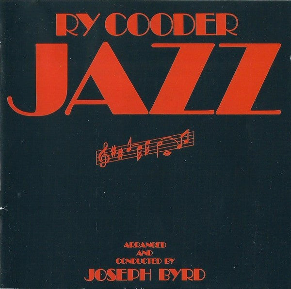 Ry Cooder : Jazz (CD, Album, RE)