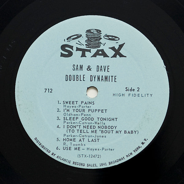 Sam & Dave : Double Dynamite (LP, Album, Mono)