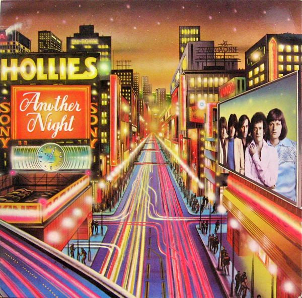 The Hollies : Another Night (LP, Album, Gat)