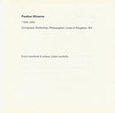 Fritz Hauser : 22132434141 (CD, Album)