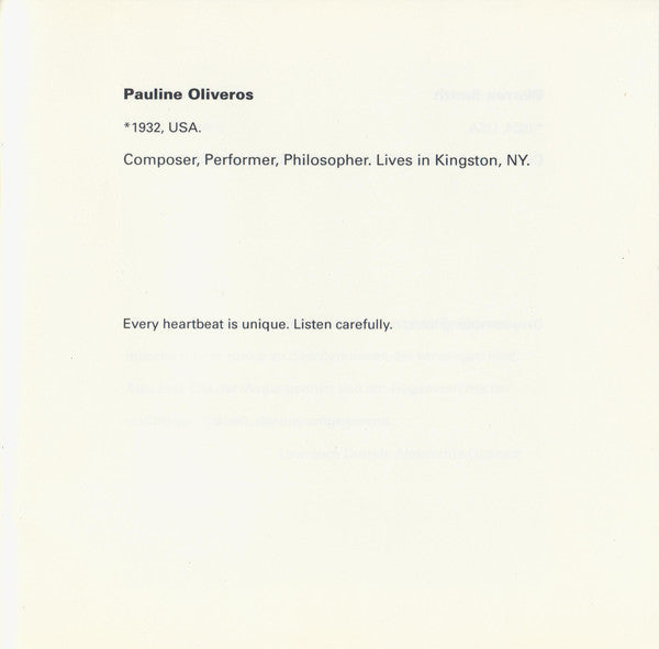 Fritz Hauser : 22132434141 (CD, Album)