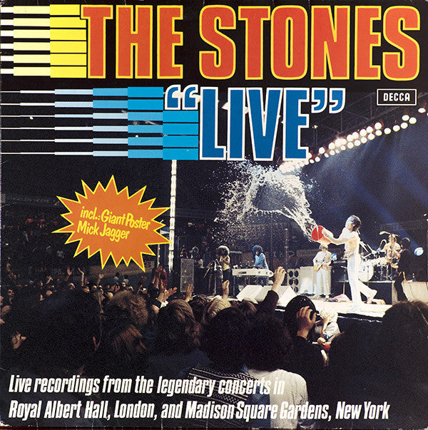 The Stones* : The Stones "Live" (LP, Comp)