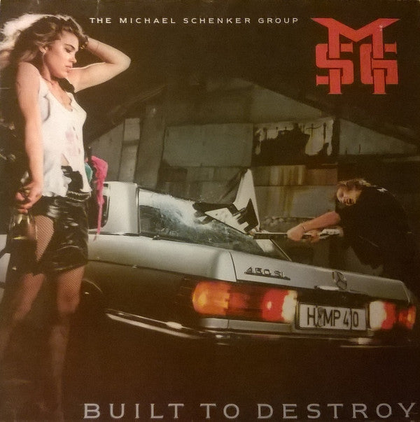 The Michael Schenker Group : Built To Destroy (LP, Album)