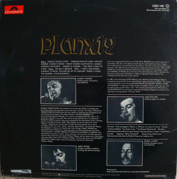 Planxty : Planxty (LP, Album)