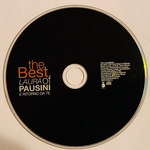 Laura Pausini - The Best Of Laura Pausini E Ritorno Da Te (CD) - Discords.nl
