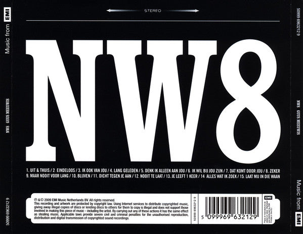 Guus Meeuwis : NW8 (CD, Album)