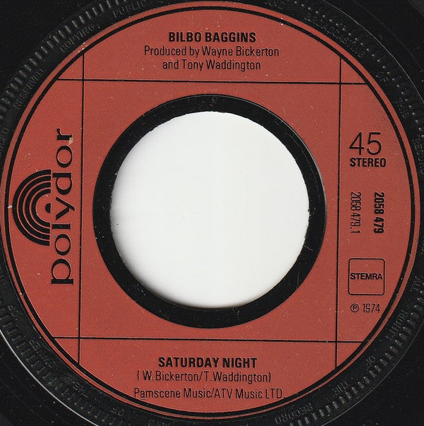 Bilbo Baggins (2) : Saturday Night (7", Single)