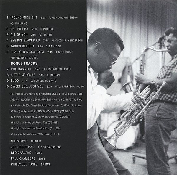 Miles Davis : 'Round About Midnight (CD, Album, RE, RM)