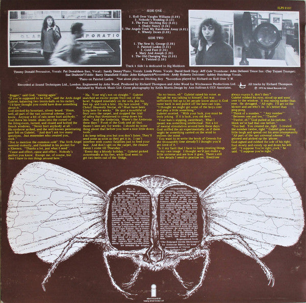 Richard Thompson : Henry The Human Fly (LP, Album)