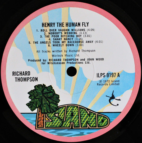 Richard Thompson : Henry The Human Fly (LP, Album)