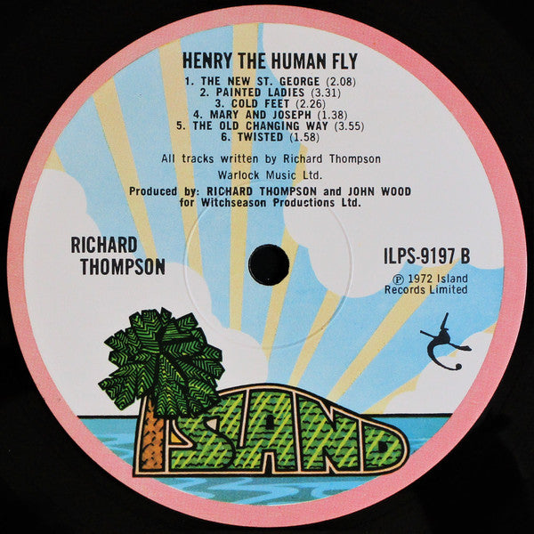 Richard Thompson : Henry The Human Fly (LP, Album)