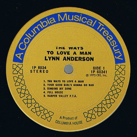 Lynn Anderson : The Ways To Love A Man (LP, Comp, Club)