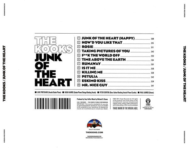 The Kooks : Junk Of The Heart (CD, Album)