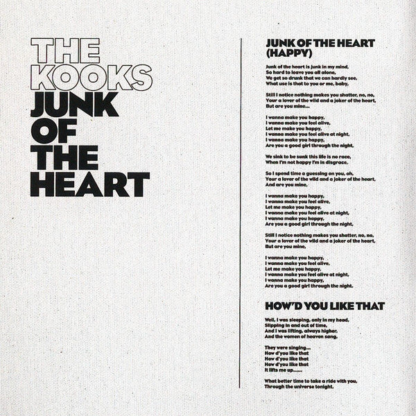 The Kooks : Junk Of The Heart (CD, Album)