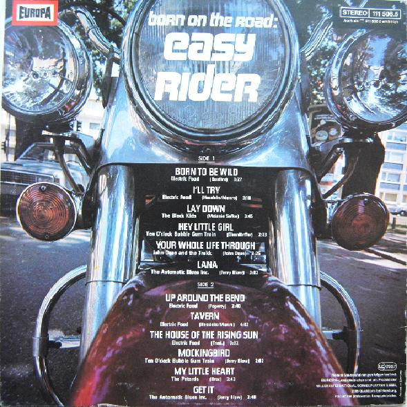 Various : Born On The Road: Easy Rider (LP, Comp, RE)