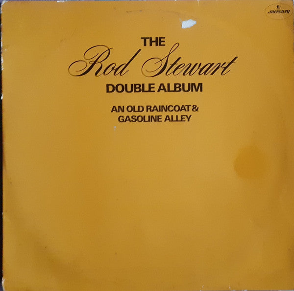 Rod Stewart : The Rod Stewart Double Album: An Old Raincoat & Gasoline Alley (2xLP, Comp)